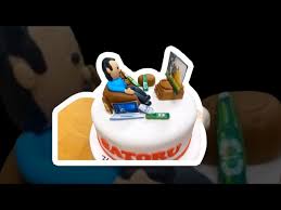 Top easy cake decoration : Birthday Cake Design For Husband Youtube