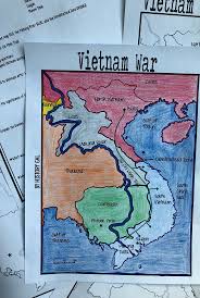 Vietnam War Map Activity Help Your High School 9th 10th 11th Or 12th Grade Students Become More Familiar With The Count Map Activities Vietnam War Vietnam
