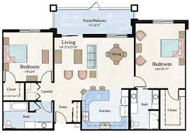 Check out our 1500 square foot house plan selection for the very best in unique or custom, handmade pieces from our shops. Two Bedroom Apartment Floor Plan Larksfield Place
