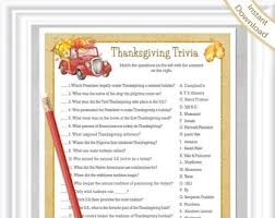 However, there are different aspects to each quarter, and situations such as overtime can. Thanksgiving Trivia Etsy