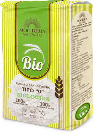 Farina di grano tenero BIO tipo 0 S.Paolo conf da 1kg