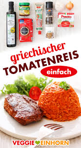 Tomatenreis Wie Beim Griechen Einfach Und Lecker Rezept In 2020 Rezepte Gesund Kochen Tomatenreis