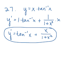 Derivatives Of Inverse Trig Functions Math Derivatives