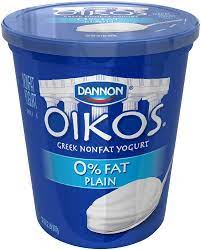 Find quality breakfast products to add to your. Amazon Com Oikos Plain Nonfat Greek Yogurt 32 Ounce 6 Per Case Grocery Gourmet Food