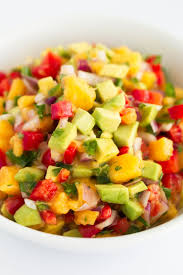 Mango Avocado Salsa Recipe Mango Avocado Salsa Avocado Salad Recipes Avocado Salsa