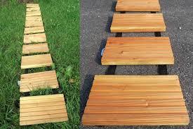 Rollweg Mit Larchenholztritten 250 Cm Lang 25 Cm Breit Mit Dem Rollweg Sind Ganz Schnell Rasentritte Fur Einen Garte Garten Vorgarten Ideen Garten Kaufen