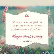 Choose a card template or design your own card from scratch. Create Happy Anniversary Card For Friends And Relatives