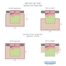 Maybe you would like to learn more about one of these? Area Rug Size Guide Queen Bed Bedroom Rug Placement Bedroom Rug Size Area Rug Sizes