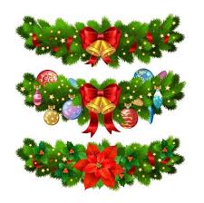 Christmas Borders Decor Vectors Set 02 Diy Christmas Decorations Dollar Store Christmas Drawing Christmas Postcard