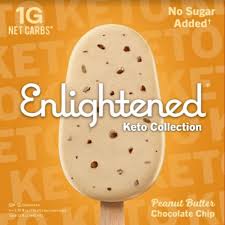 Enlightened keto ice cream brands. Enlightened Keto Collection Peanut Butter Chocolate Chip Ice Cream Bar 4 Ct 3 75 Fl Oz Kroger