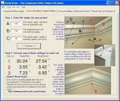 Perfectcuts The Compound Miter Angle Calculator