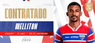Welliton Matheus é o novo atacante do Fortaleza
