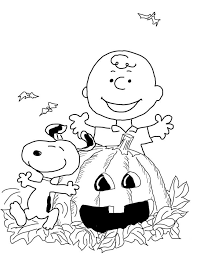Plus, it's an easy way to celebrate each season or special holidays. Charlie Brown Halloween Coloring Page Free Printable Coloring Pages For Kids