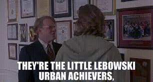 I love when he kicks the nihilists asses. Yarn They Re The Little Lebowski Urban Achievers The Big Lebowski Video Gifs By Quotes 078a36ba ç´—