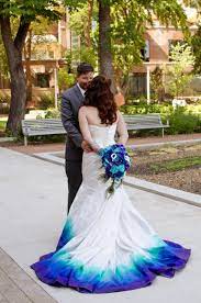 Pin By Mauritatr On Provance Kitchens Fancy Wedding Dresses Purple Wedding Dress Dip Dye Wedding Dress