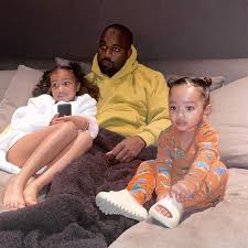They may be getting divorced, but there's apparently no love lost between kim kardashian and kanye west. Kanye West Cuddles With Daughters Chicago And North For Tv Time People Com