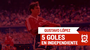 A lo que gustavo lópez dio media vuelta, lo tomó como un chiste e hizo que se retiraba del programa por el comentario de su compañero. Cinco Grandes Goles De Gustavo Lopez En Independiente Locoxelrojo Com Club Atletico Independiente