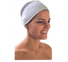 Terry Head band with velcro 3/pk -AC004