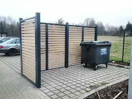 Sichtschutz Fur Mulltonnenstellplatz Sichtschutz Mulltonnenbox Eingang Uberdachung