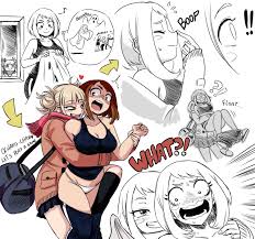 Ochako & Toga - Halloween - Page 1 - IMHentai