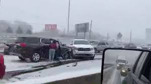 Maybe you would like to learn more about one of these? Video Shows Details Of Multiple Car Pile Up Spinouts On Westbound I 94 Near Conner