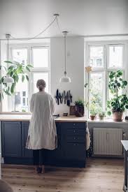 Home Tour With Stine Marie Rosenborg In Copenhagen Bungalow Kitchen House Tours Ikea Pendant Light
