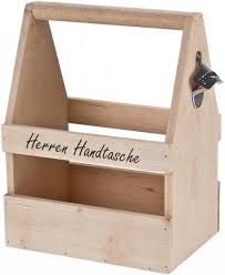 Holz Biertrager Flaschentrager Weintrager Weinkiste Herren Handtasche Mit Bier Offner Biertrager Herren Handtaschen Weinkiste