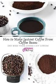 How To Make Instant Coffee From Coffee Beans In 2020 Instant Coffee Recipes Ground Coffee Recipes Coffee Recipes Hot