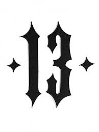 13 (number), the natural number following 12 and preceding 14. Rucken Patch 13 Schwarz Men Of Mayhem Tertiadecumanimen Of Mayhem Tertiadecumani