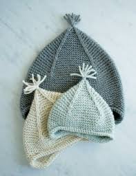Orgu Jartiyer Kulakli Flap Sapka Modeli Goruntuler Ile Baby Knitting Patterns Orgu Projeleri Yun Iplikleri
