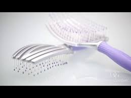 Retains and distributes heat evenly. Fingerbrush Regular Ionic Collection Olivia Garden Youtube