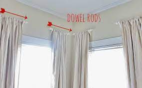 We recommended a heavier rod as an affordable solution that. Make Your Own Custom Curtain Rods For 5 Thistlewood Farms Custom Curtain Rods Diy Curtains Custom Curtains