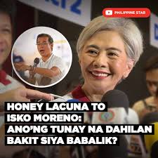 Palaisipan pa rin daw para kay incumbent Manila Mayor Honey Lacuna ang  pagbabalik ni dating alkalde Isko Moreno sa lungsod ng Maynila. “Iniisip ko  ang mga kadahilanan kung bakit siya babalik. Dahil