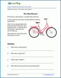 Useful phrases and sentence patterns. Free Printable First Grade Reading Comprehension Worksheets K5 Learning