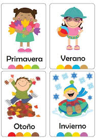 Estaciones Del Ano Actividades De Ingles Para Ninos Ingles Para Preescolar Las Estaciones En Ingles