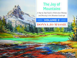 The Joy Of Mountains A Step By Step Guide To Watercolour Painting And Drawing In The Mountain Landscape Vol 2 Massie Donna Jo 9781771601641 Amazon Com Books Today i'll show you how to draw a diamond shape.