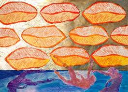Leaves From The Series Alter Botanischer Garten Painting