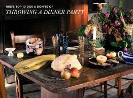 Parker says rules force people to be more present in a situation, allowing them to go deeper into an experience. Dos And Don Ts Of A Throwing Dinner Party Rue Fall Dinner Party Menu Dinner Party Fall Dinner Party
