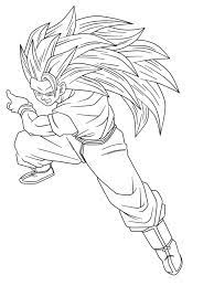 Encuentra imágenes de goku fase 4 para colorear y tutoriales para dibujar y pintar a goku ssj4. Goku Fase 3 Para Colorear