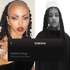 💿FKA twigs has released her new album, 'EUSEXUA' which features a collab  from North West, Kim Kardashian and Kanye West's daughter.