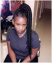 The braids are done from one side to the opposite side which is usually your best side. Lemonade Braids Jumbo Sindri Priyanka Hairstyle