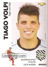 On 16 january 2015, volpi made his officially debut with querétaro. Sticker 128 Tiago Volpi Panini Campeonato Brasileiro 2014 Laststicker Com
