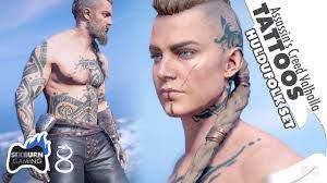 Assassin S Creed Valhalla Huldufolk Tattoo Set Store Or Reda Exclusive Youtube