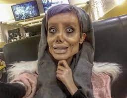 Angelina Jolie 'lookalike' Sahar Tabar shares haunting snap of hollowed  cheeks and skinny arm (but is it all just clever editing?) | The Irish Sun