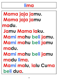 Compare to chinese 音節／音节 (syllable, literally sound + section). Iq Rum Cetak Suku Kata Perkataan Dan Ayat Belajar Ejaan Suku Kata Membaca Buku