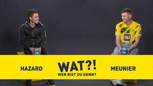 Born 12 september 1991) is a belgian professional footballer who plays as a right back for borussia dortmund and the belgium national team. Who Am I Bvb Challenge With Thorgan Hazard Thomas Meunier Youtube