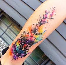 Sweatshirt With Shoulder Pads In 2020 Bookish Tattoos Tattoos For Lovers Tattoos For Women