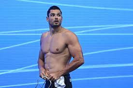 In the spring, florent manaudou still wore a thin mustache. Florent Manaudou Une Petite Deception Federation Francaise De Natation