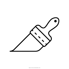 This coloring image dimension is about 600 pixel x 600 pixel with approximate file size for around 60.97 kilobytes. Paint Brush Coloring Page Ultra Coloring Pages