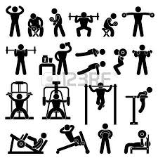 Pictogram Man Gym Gymnasium Body Building Exercise Training Fitness Workout Bodybuilding Workouts Fitness Icon Workout Memes